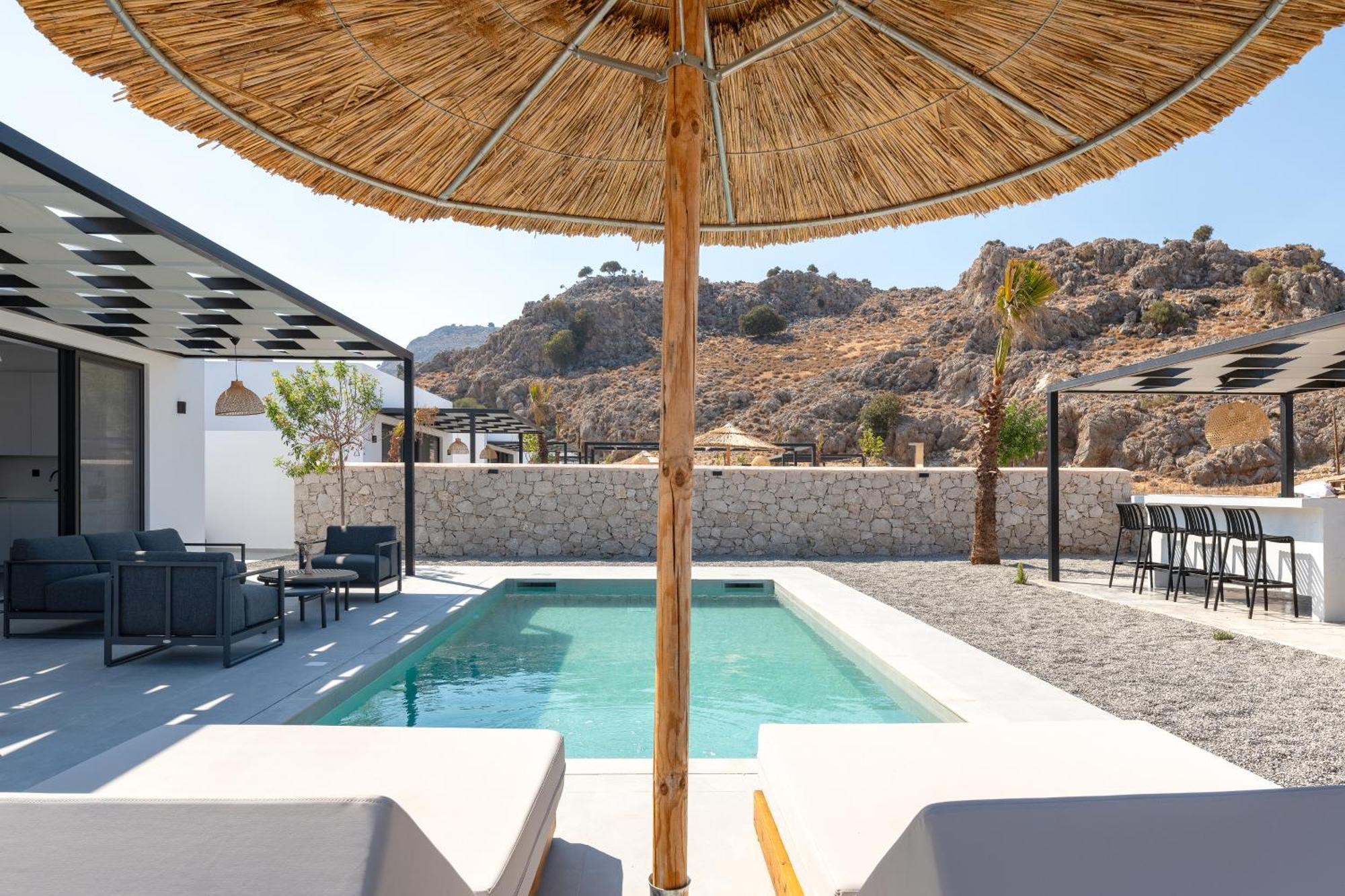 Zen Club Luxury Villas Kolymbia Exterior foto