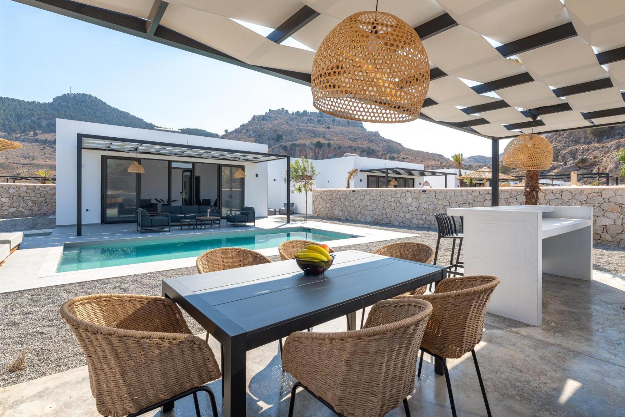 Zen Club Luxury Villas Kolymbia Exterior foto