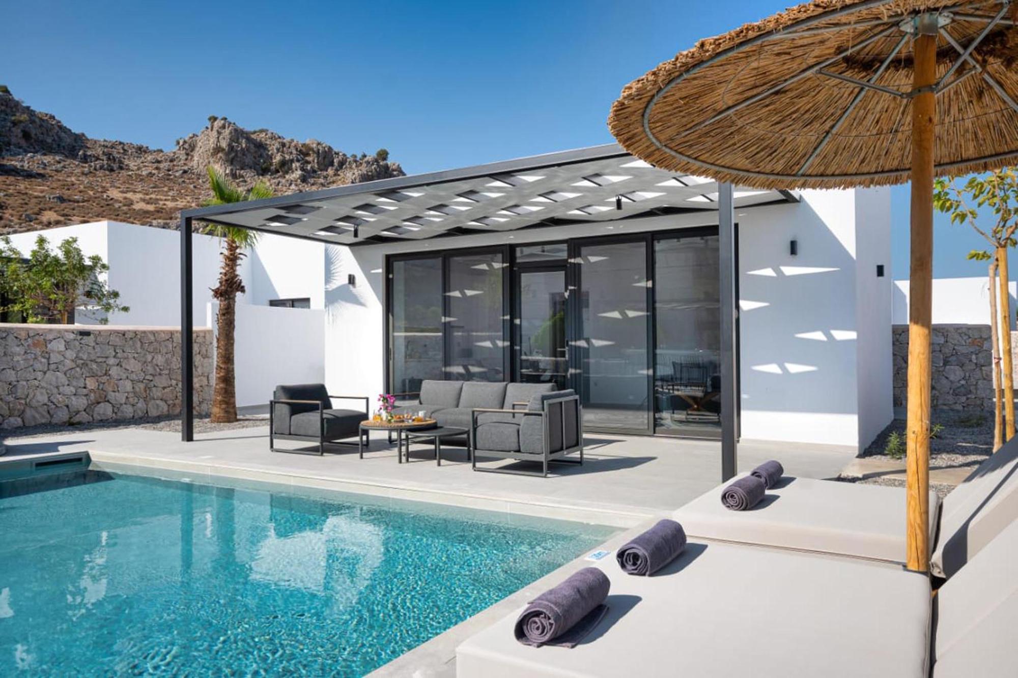 Zen Club Luxury Villas Kolymbia Exterior foto